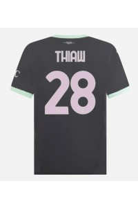 Fotbalové Dres AC Milan Malick Thiaw #28 Třetí Oblečení 2024-25 Krátký Rukáv